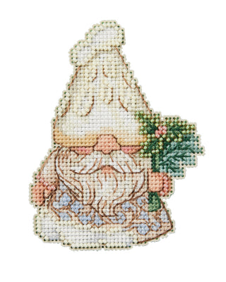 Mushroom Gnome Beaded Cross Stitch by Mill Hill