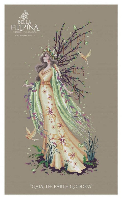 Gaia, The Earth Goddess by Bella Filipina – BeStitchMe