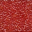 Mill Hill 10060 Magnifica Glass Beads Sheer Coral Red