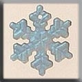 Mill Hill Glass Treasures 12162 Medium Snowflake Mt Crystal AB