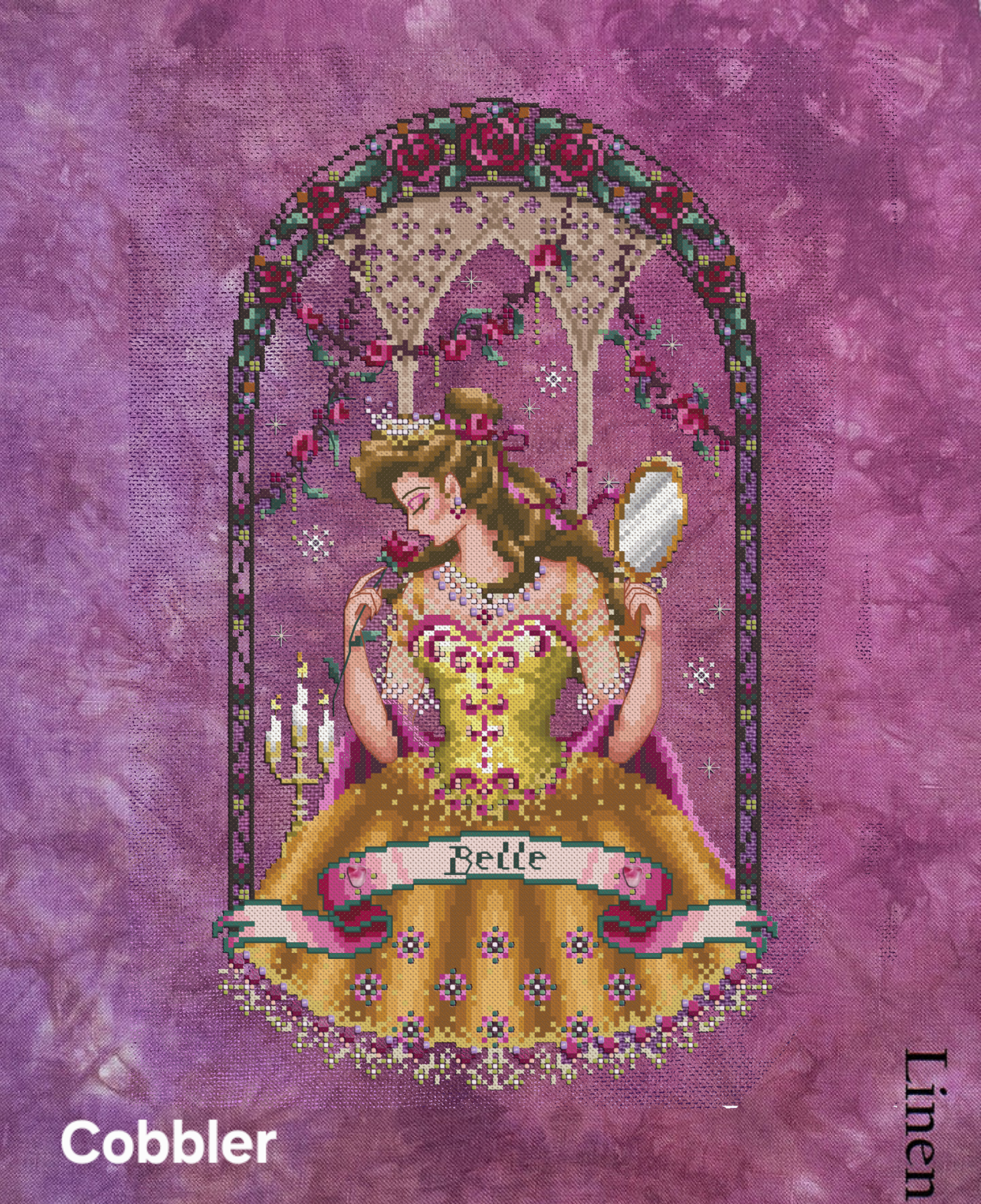 The Enchanted Rose Chart and Embellishment Kit Preorder