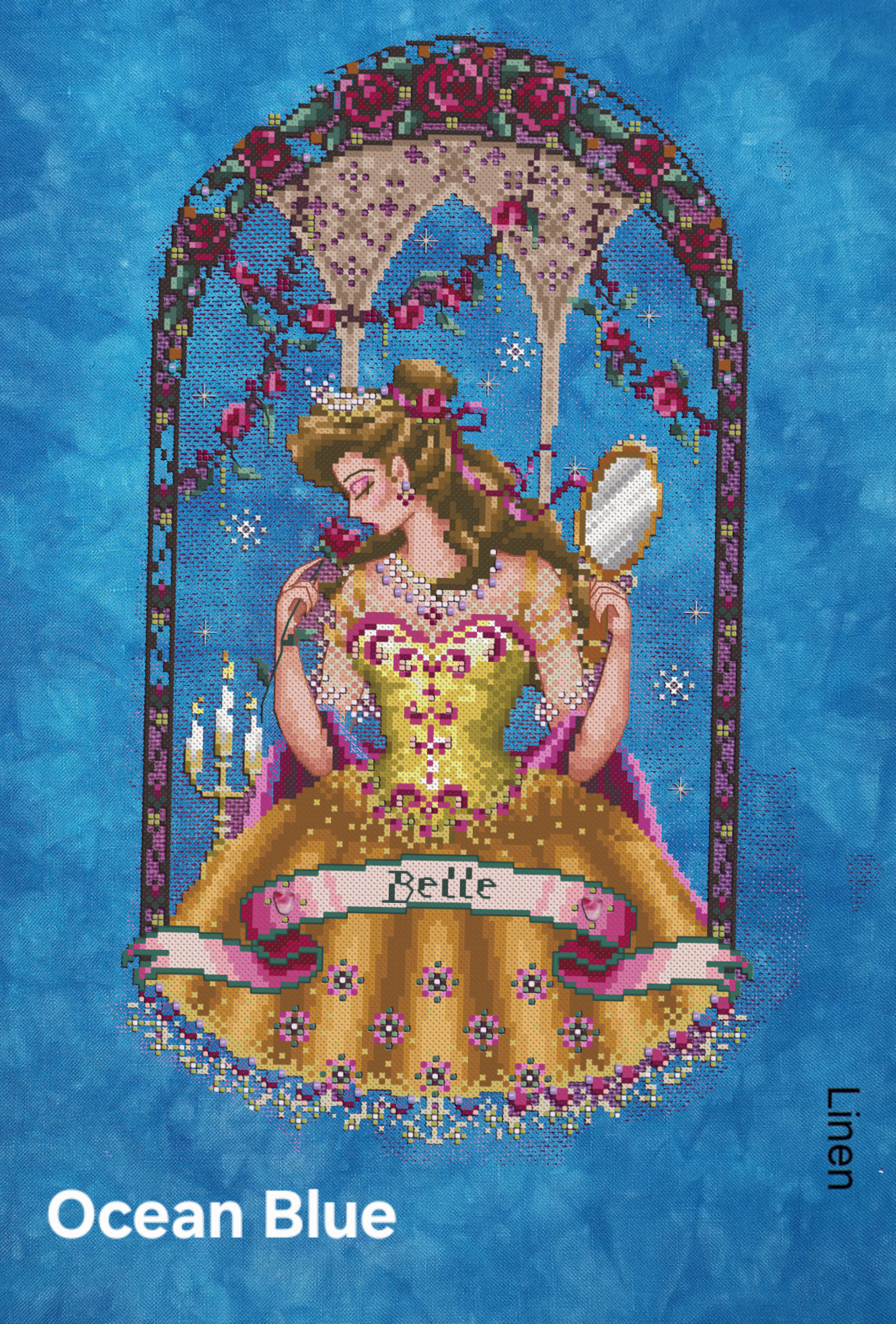 The Enchanted Rose Chart and Embellishment Kit Preorder