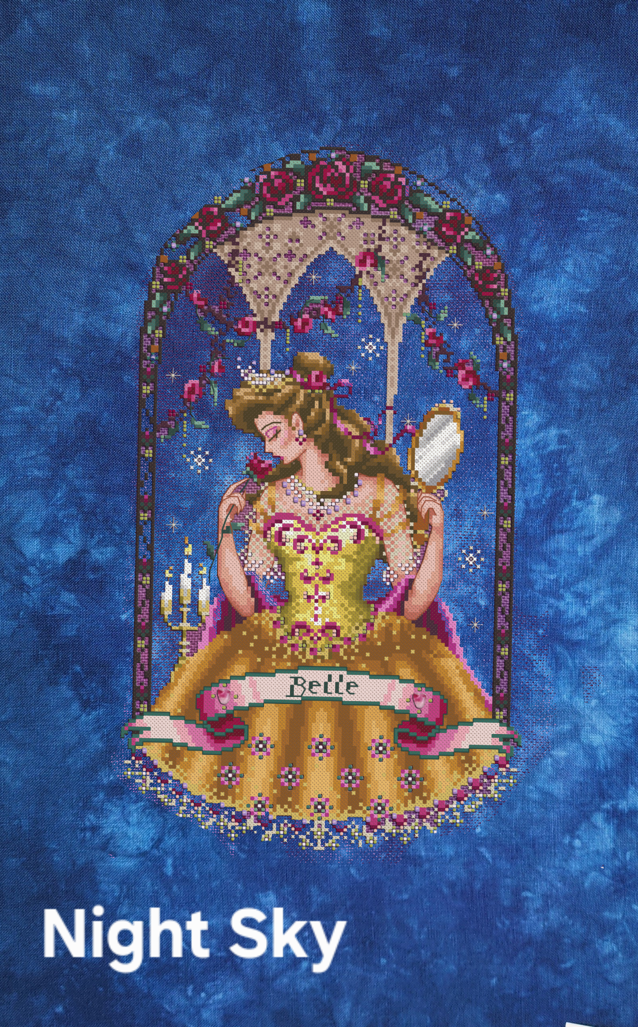 The Enchanted Rose Chart and Embellishment Kit Preorder