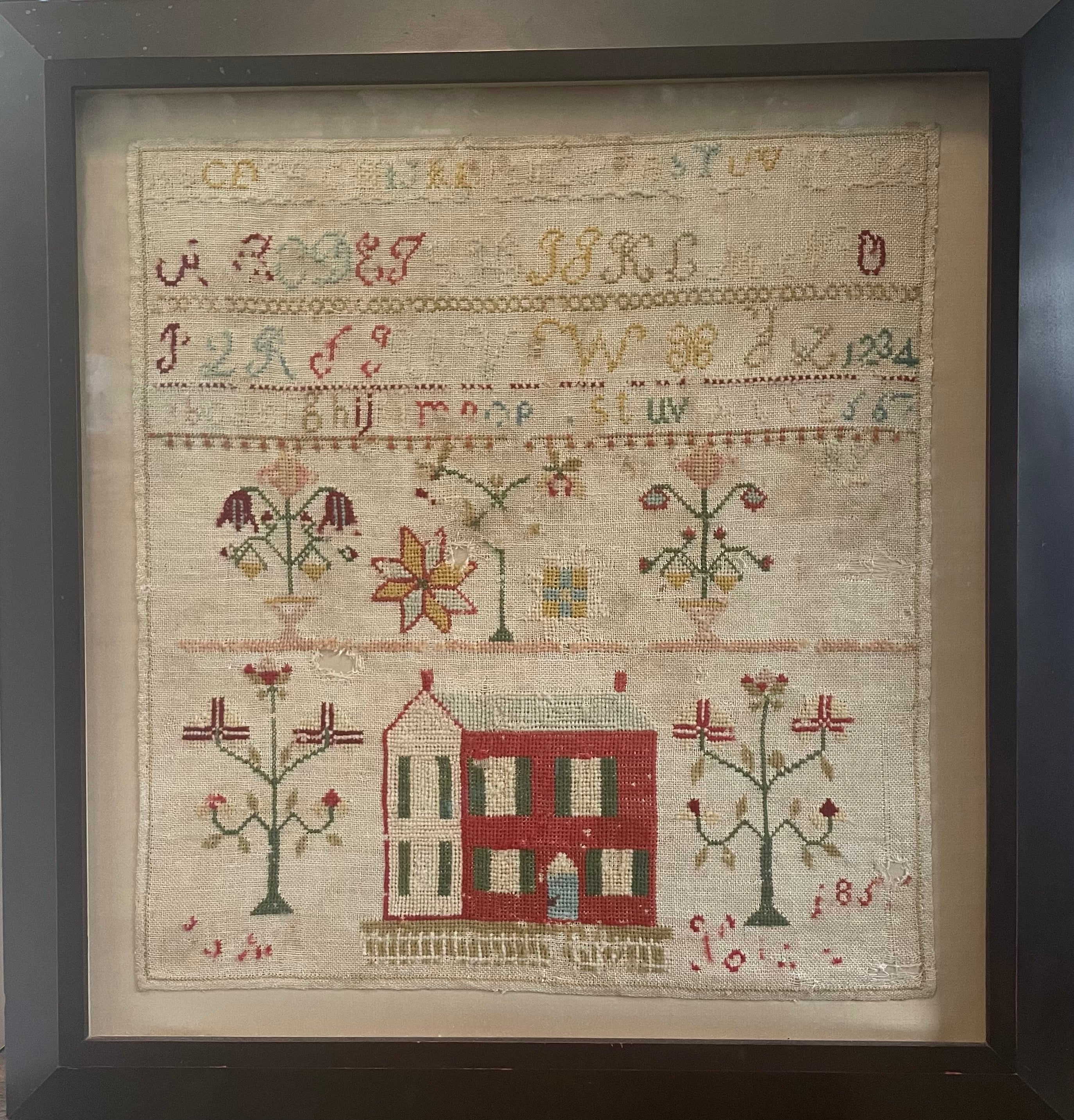 1857 Quilt Block Sampler by From the Heart Needleart
