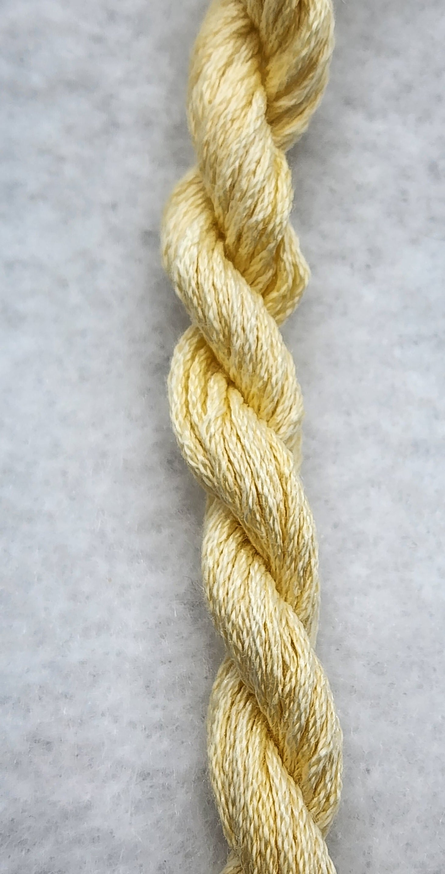 Shortbread Hand Dyed Silk