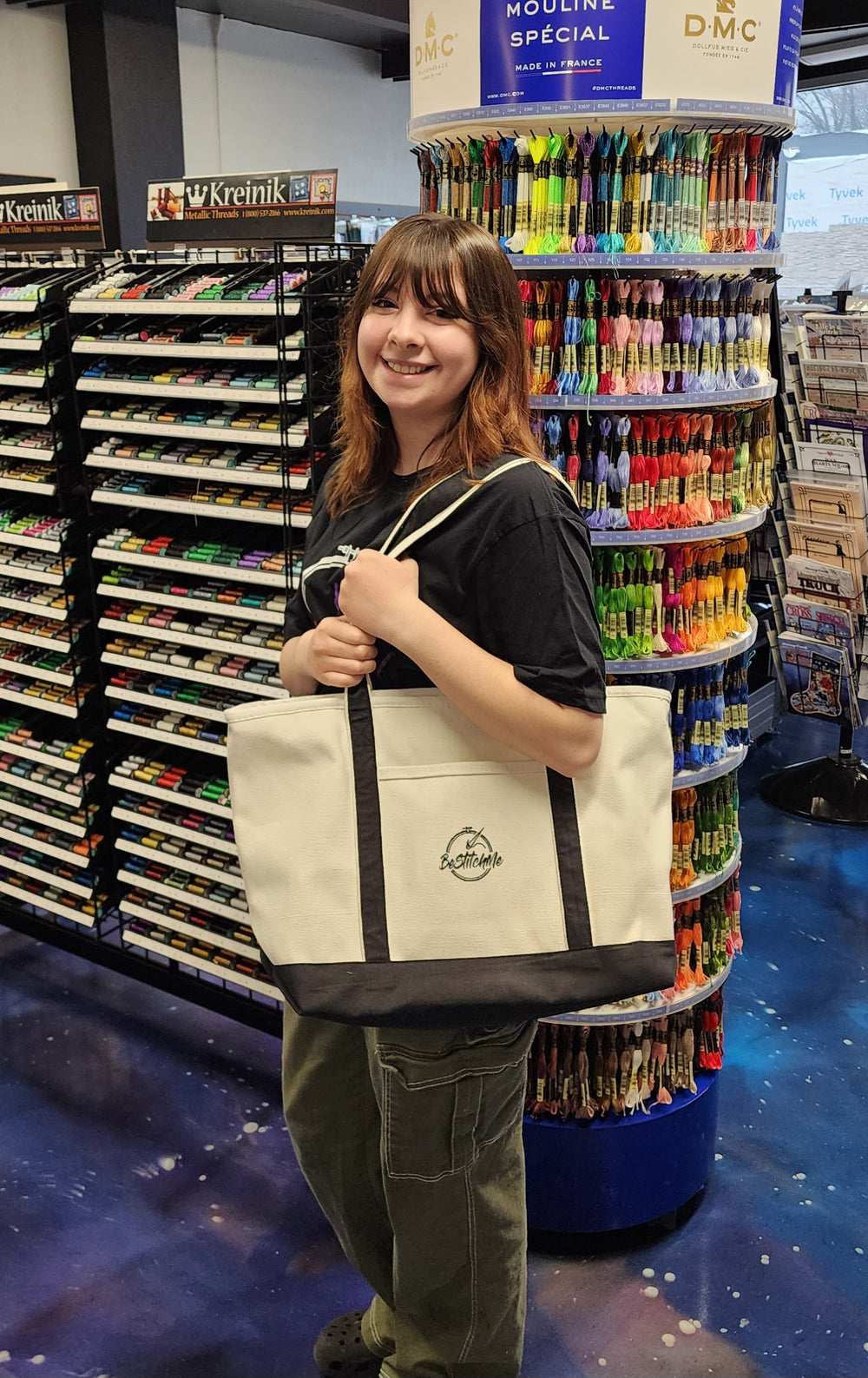 BeStitchMe Cotton Heavyweight Tote