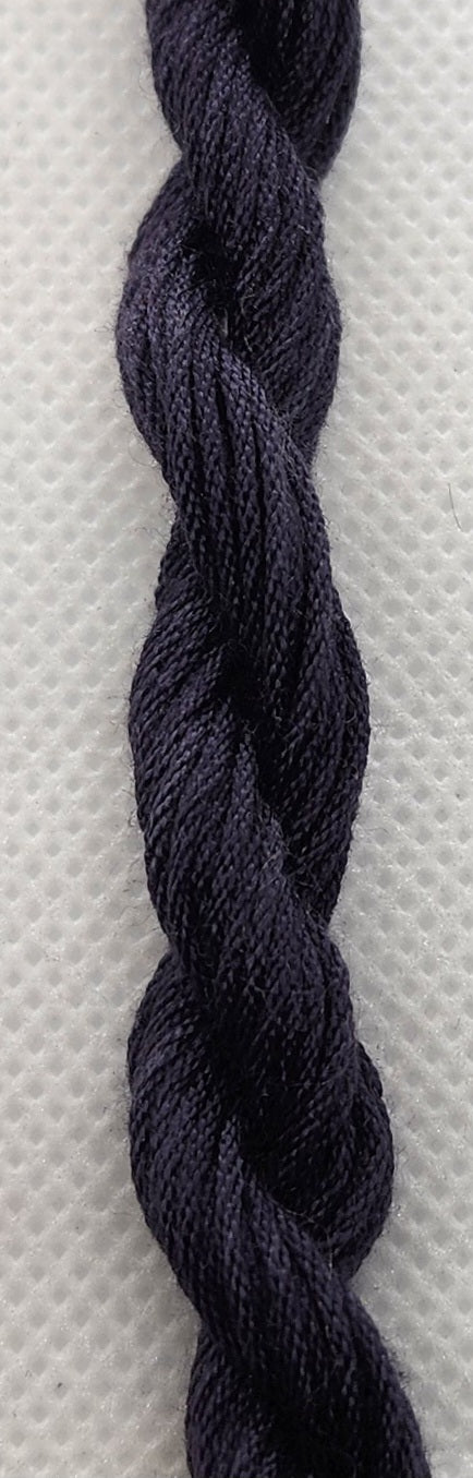 Dark Knight Hand Dyed Silk