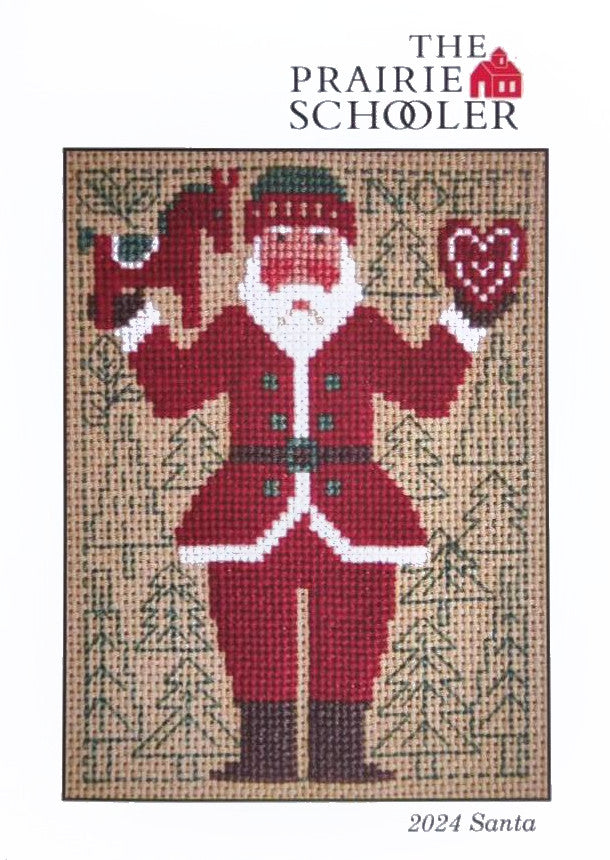 2024 Schooler Santa by The Prairie Schooler
