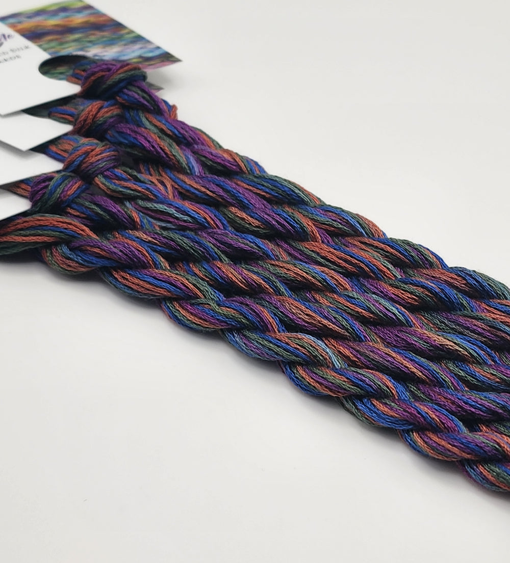 Enchanted Hollow Hand Dyed Silk