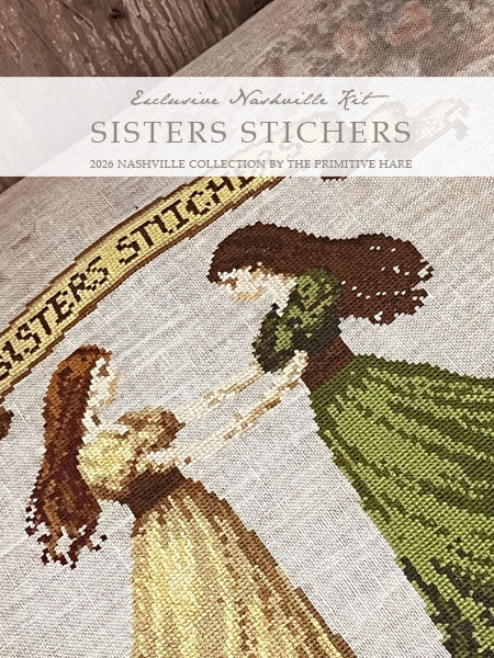 Sisters Stitchers - The Primitive Hare - Preorder - BeStitchMe