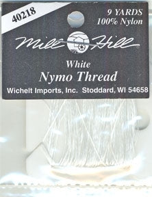 Mill Hill White Nymo Thread 40218