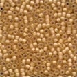 Mill Hill Frosted Glass Beads 62040 Apricot