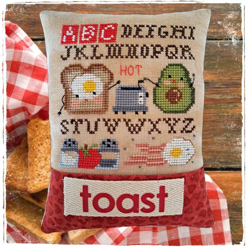 ABC of Toast by Fairy Wool in the Wood