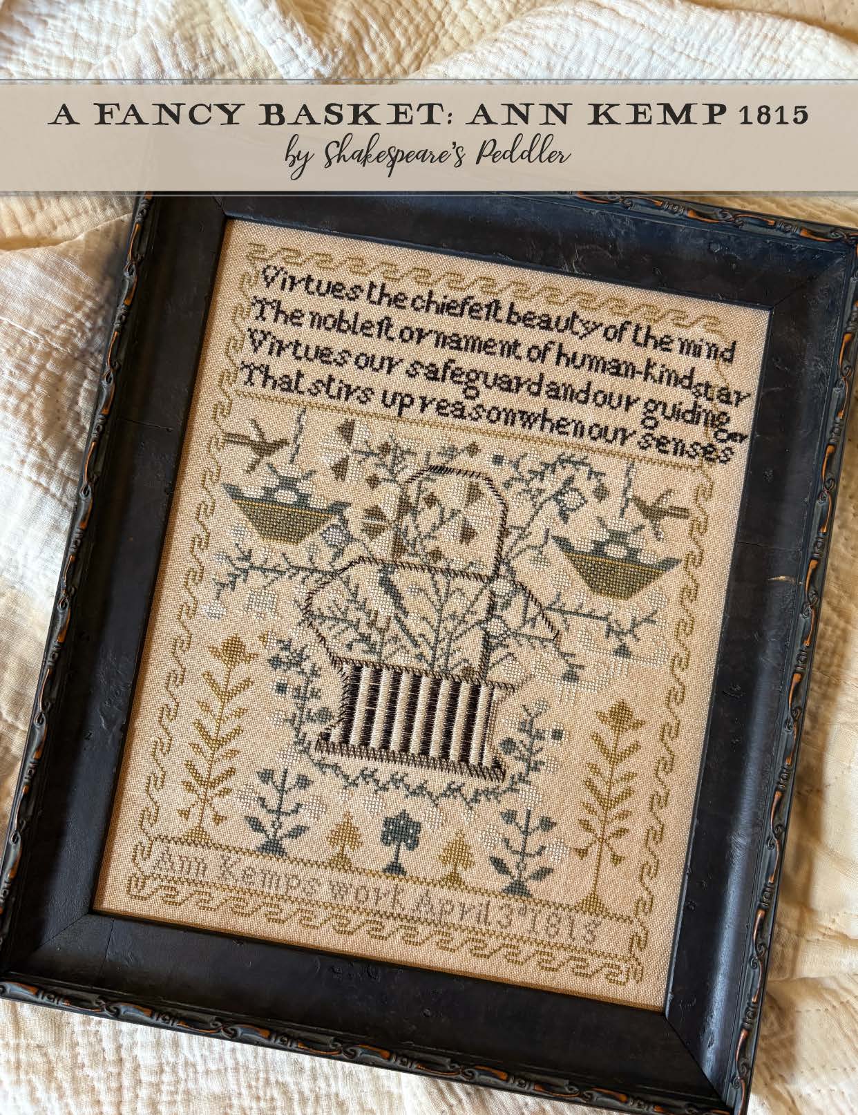 A Fancy Basket - Shakespeare's Peddler - Preorder - BeStitchMe