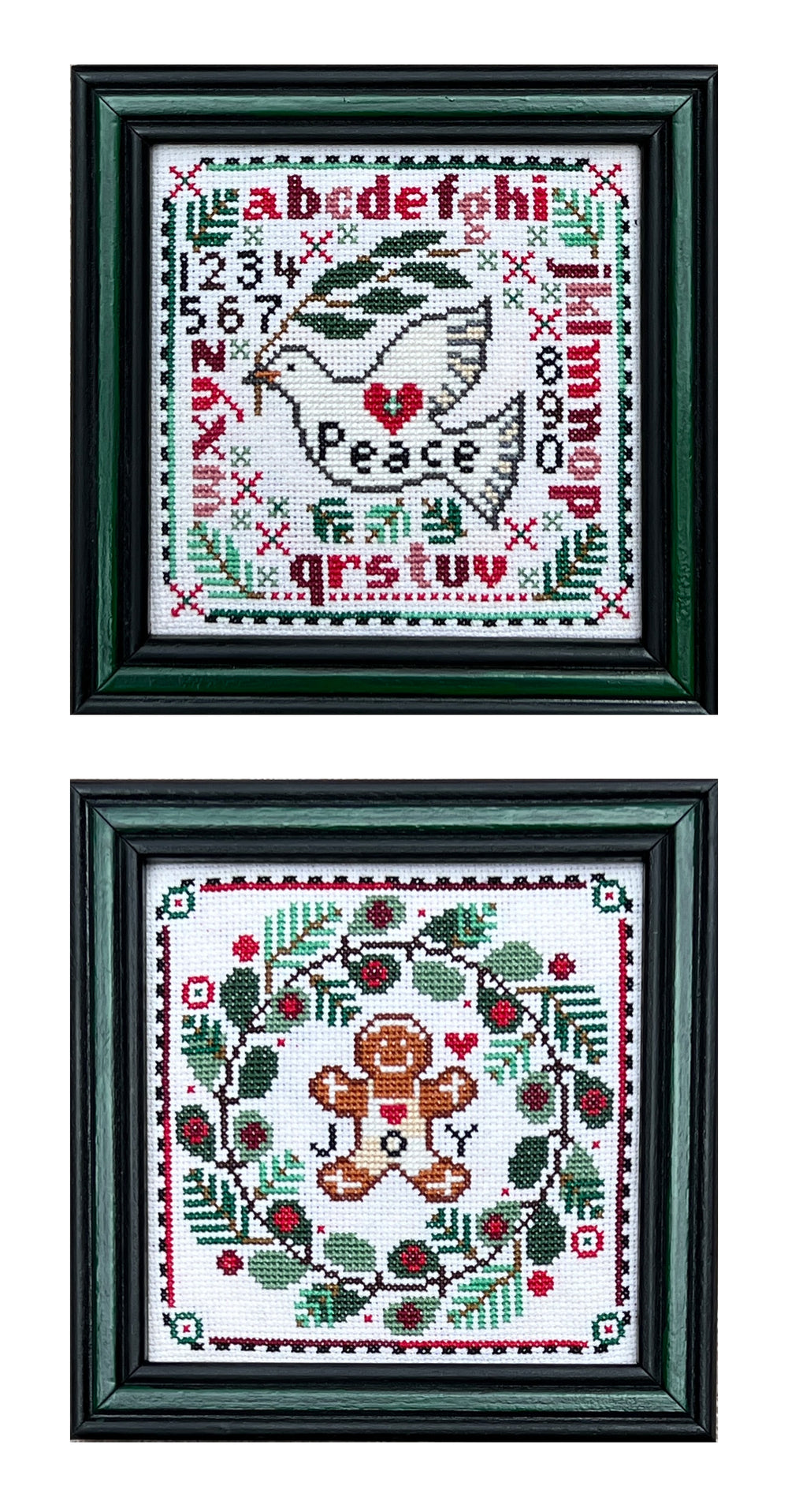 A Pair of Squares- Peace & Joy by Tellin Emblem