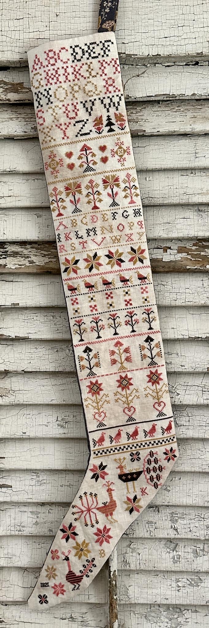 A Pennsylvania-German Stocking by Kathy Barrick- Preorder