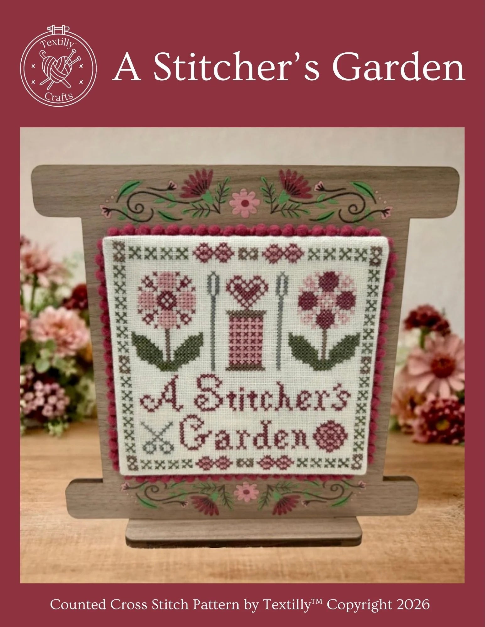 A Stitcher's Garden - Textilly Crafts - Preorder - BeStitchMe