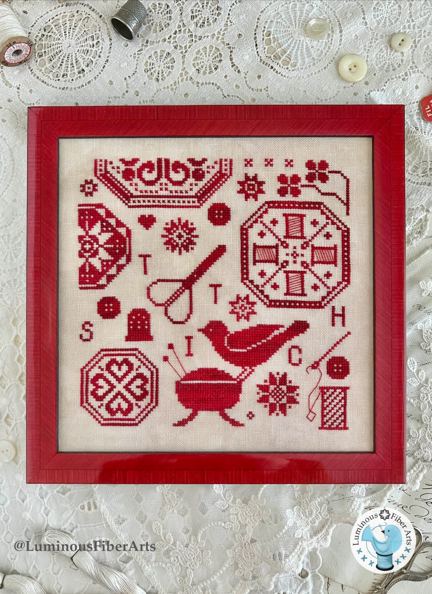 A Stitcher's Quaker by Luminous Fiber Arts