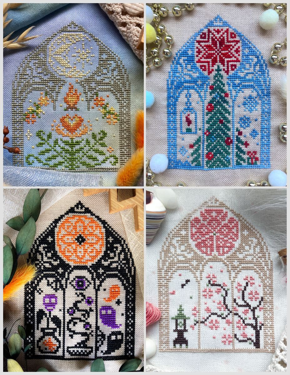 A Stitchers Almanac of Glimpses by Quaternion Creations