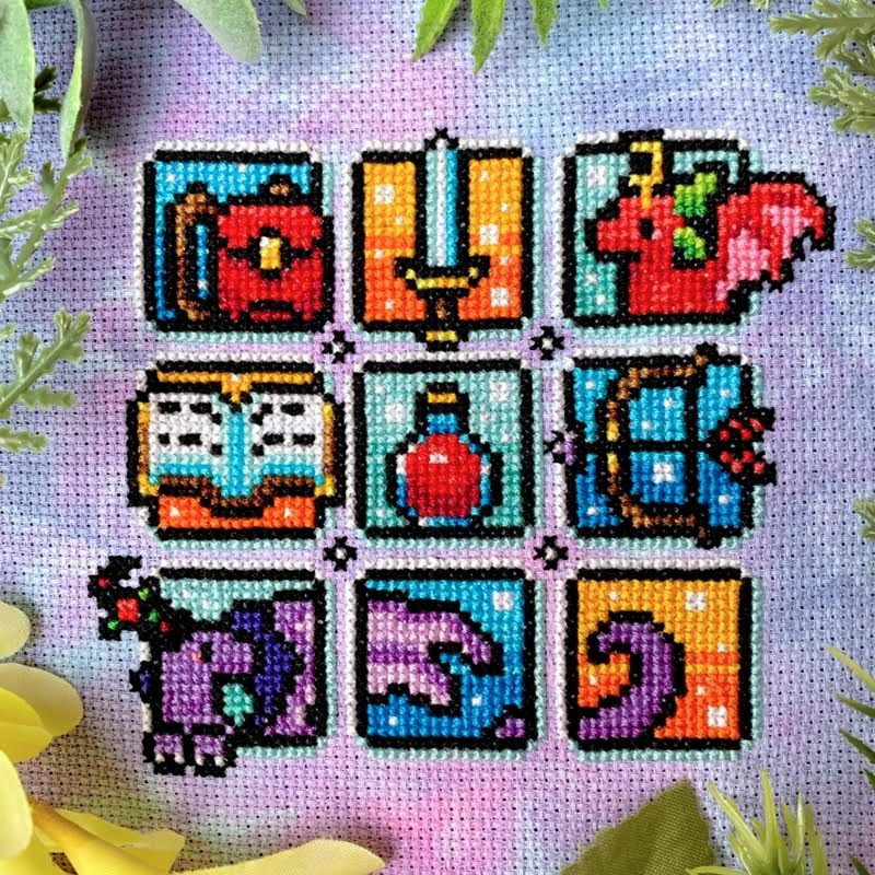 Adventure Squares by Flossy Fox Shop