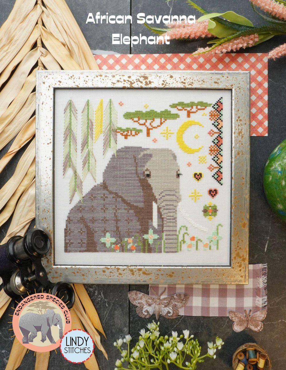 African Savanna Elephant by Lindy Stitches