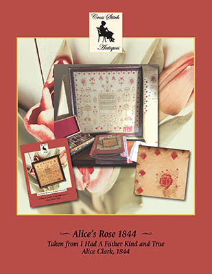 Alice's Rose 1844 by Cross Stitch Antiques