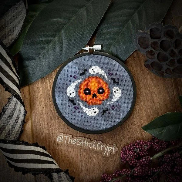 All Hallows Skull by The Stitch Crypt