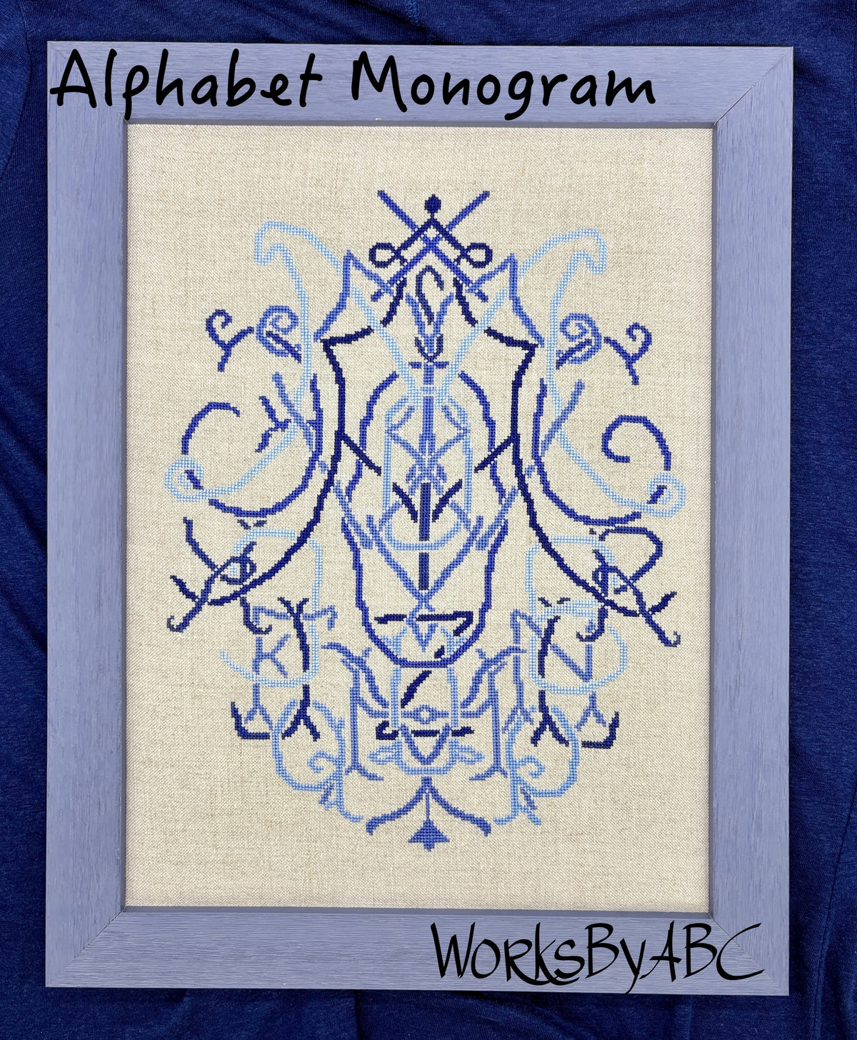 Alphabet Monogram by WorksByABC - Preorder