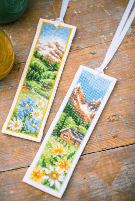 Alpine Meadow - Bookmark set of 2