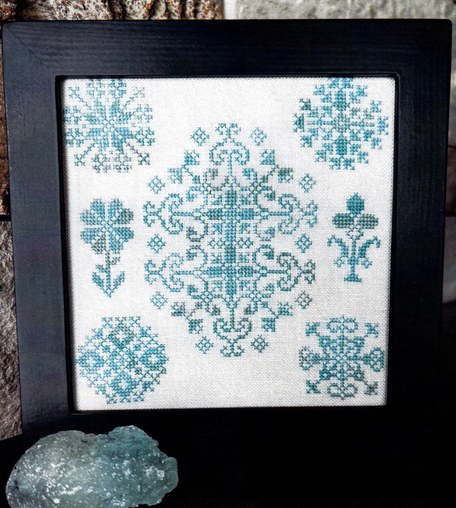 Amazing Aquamarine by From the Heart Needleart
