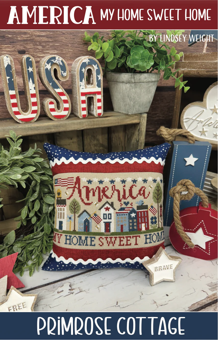 America My Home Sweet Home by Primrose Cottage