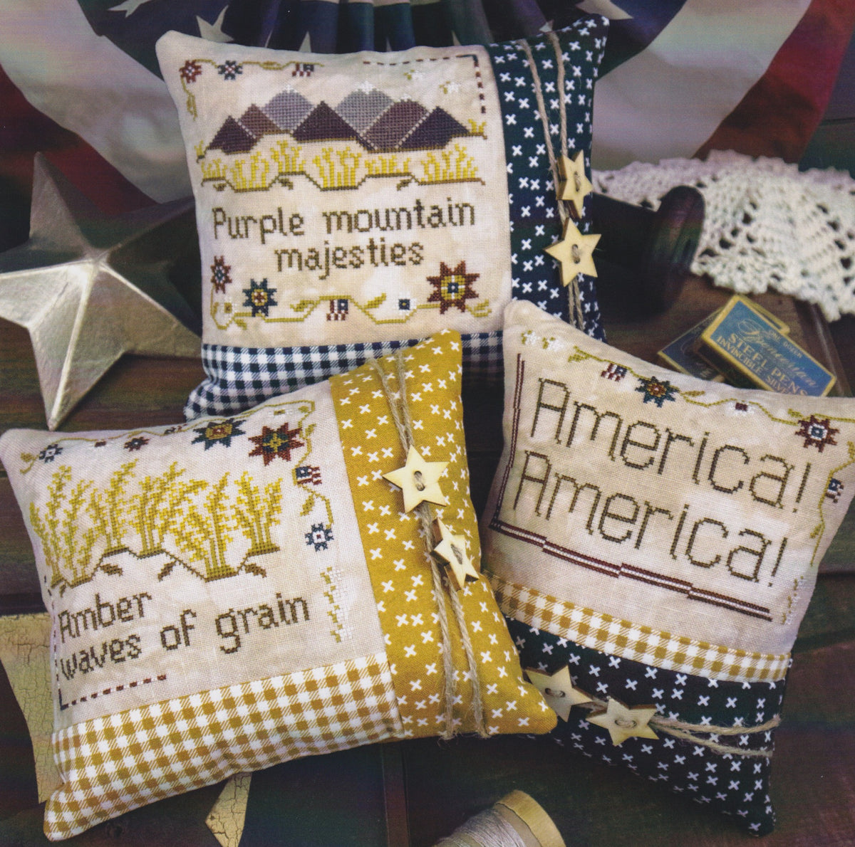 America! Trio by Needle & Moss