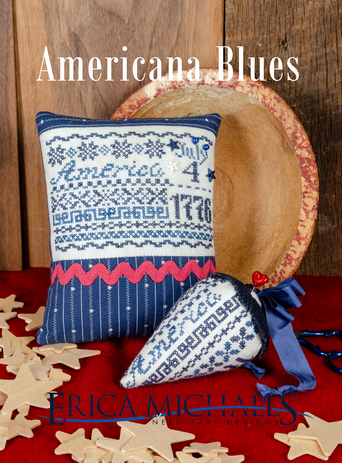 Americana Blues by Erica Michaels Designs
