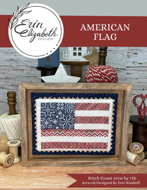 American Flag by Erin Elizabeth