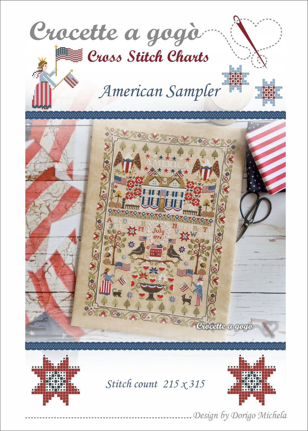 American Sampler by Crocette a gogo