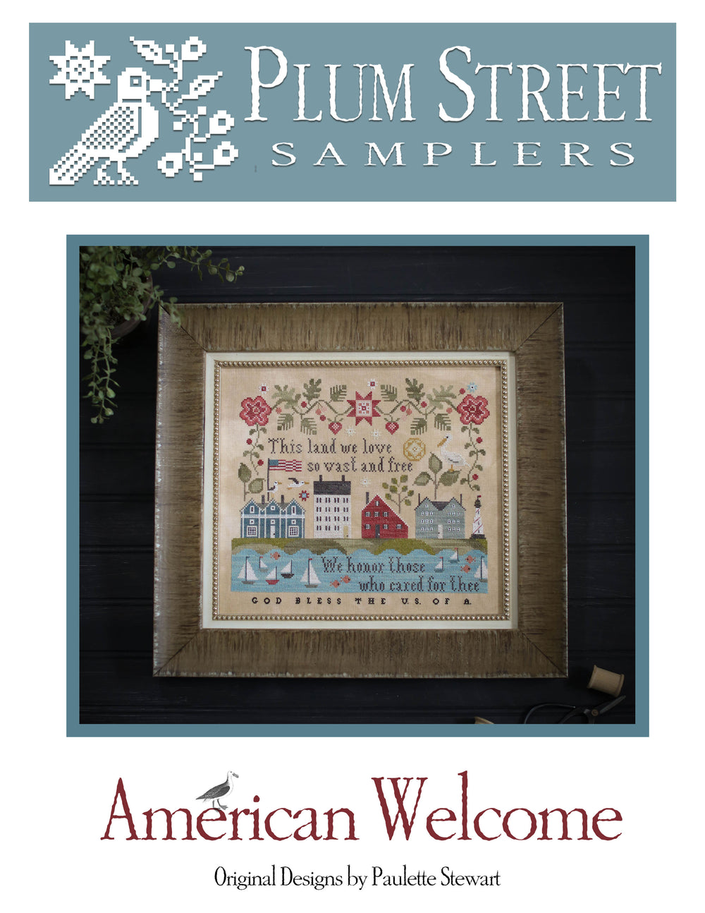 American Welcome by Plum Street Samplers