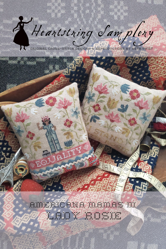 Americana Mamas III Lady Rosie by Heartstring Samplery