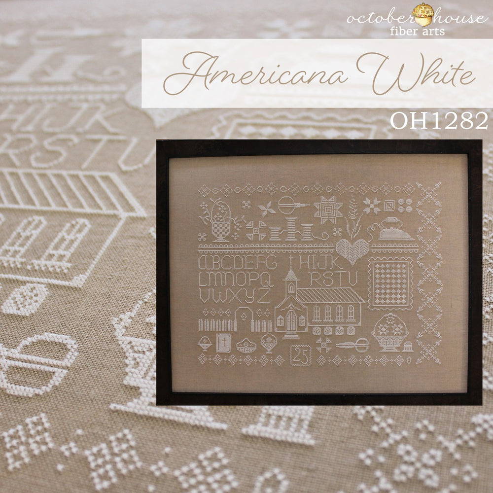 Americana White by October House Fiber Arts