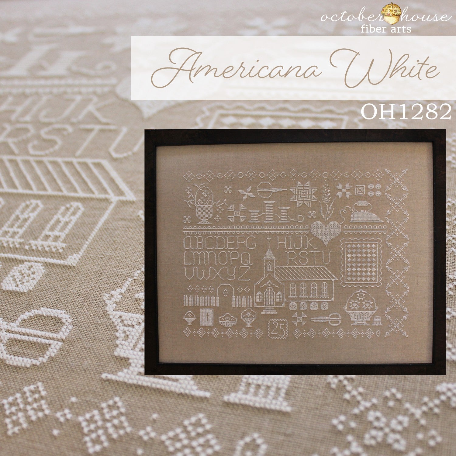 Americana White by October House Fiber Arts