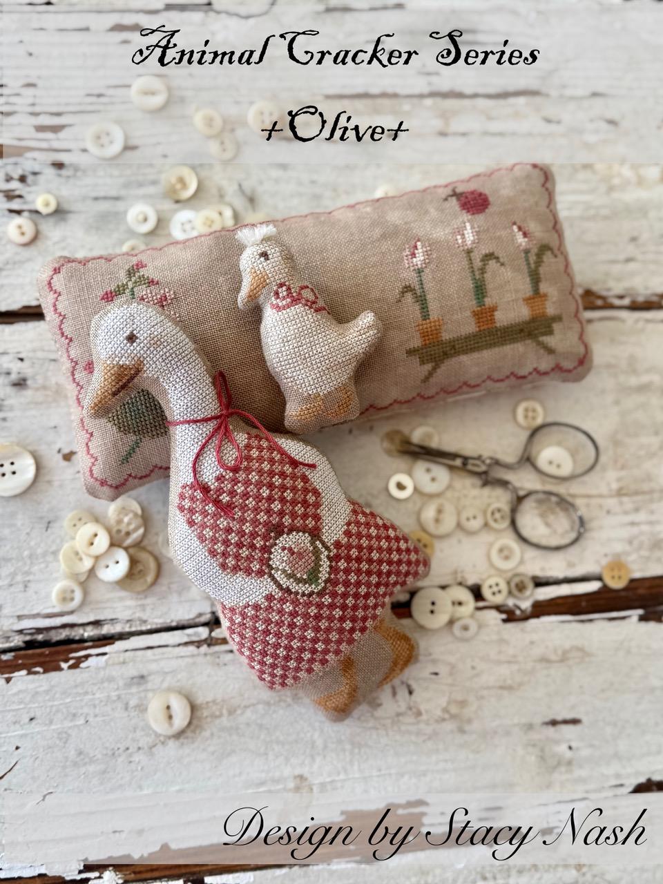 Animal Cracker Series- Olive - Stacy Nash Designs - Preorder - BeStitchMe