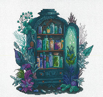 Apothecary Cabinet by Les Petites Croix de Lucie