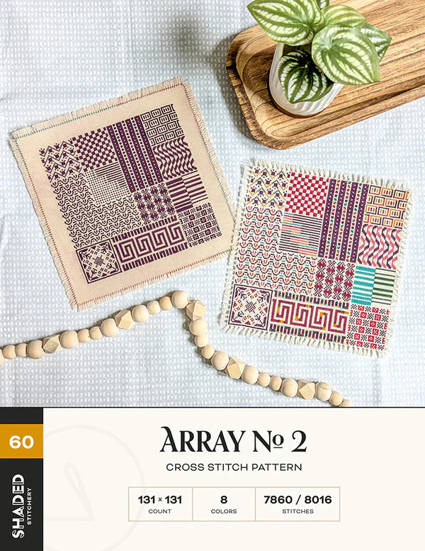 Array No. 2 - Shaded Stitchery - Preorder - BeStitchMe