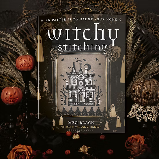 Autographed Witchy Stitching Book by The Witchy Stitcher