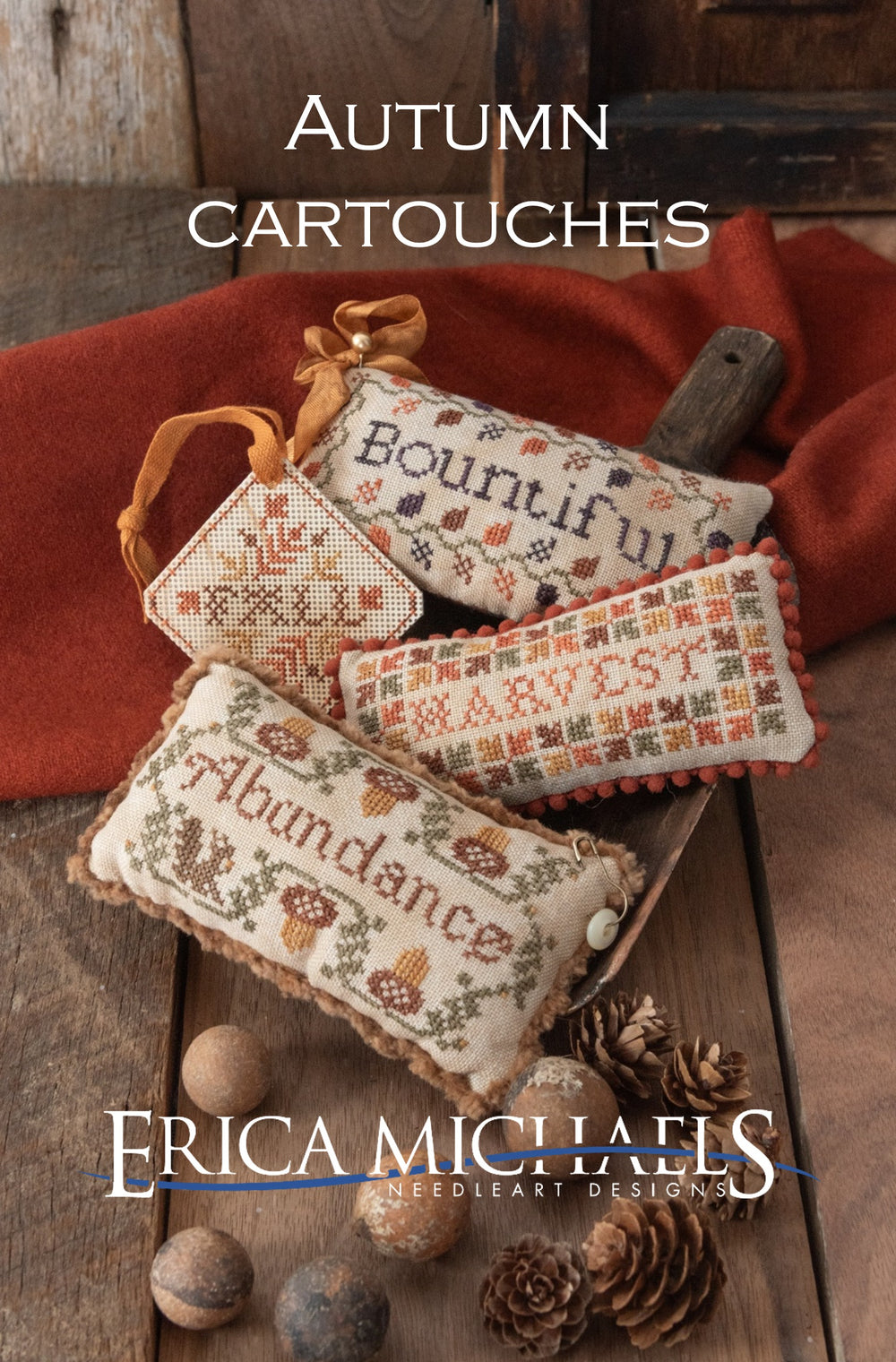 Autumn Cartouches by Erica Michaels