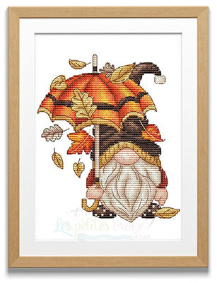 Autumn Gnome Umbrella by Les Petites Croix