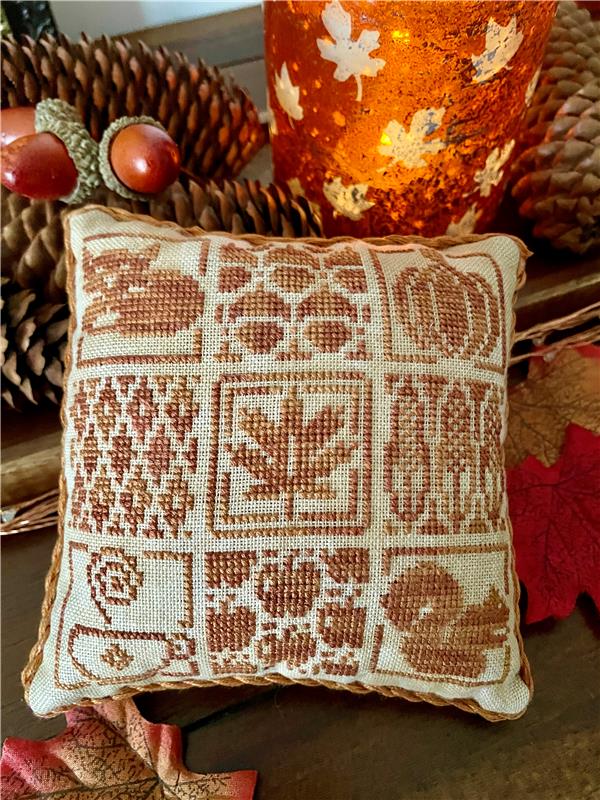 Autumn Pillow by Flossabilities