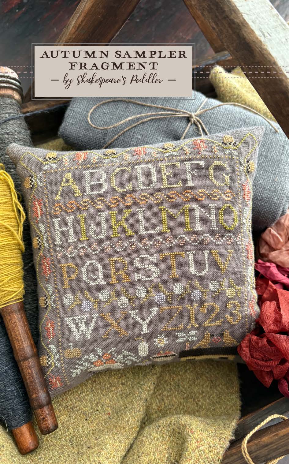 Autumn Sampler Fragment - Shakespeare's Peddler - Preorder - BeStitchMe