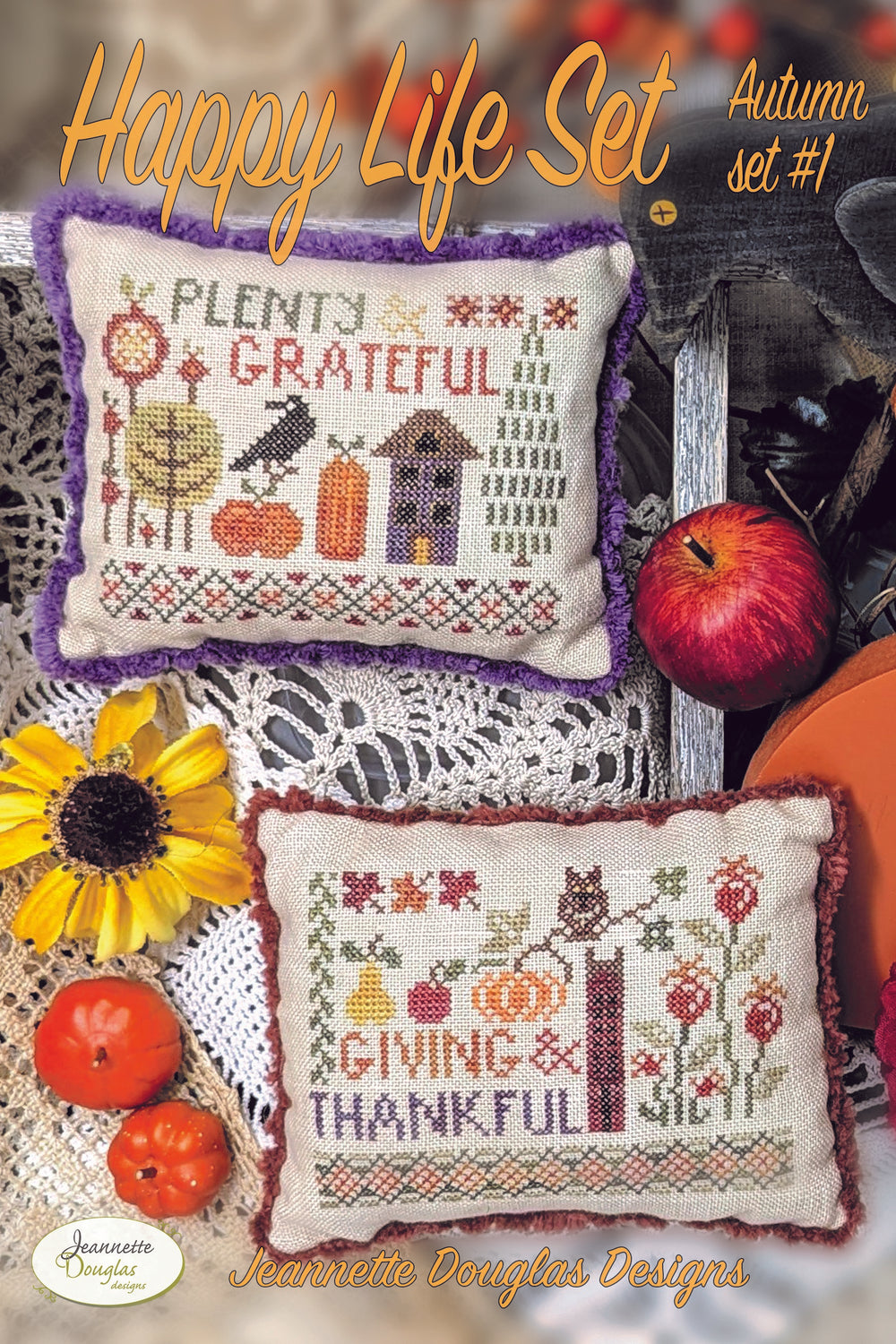 Autumn Set 1: Happy Life Set by Jeannette Douglas Designs
