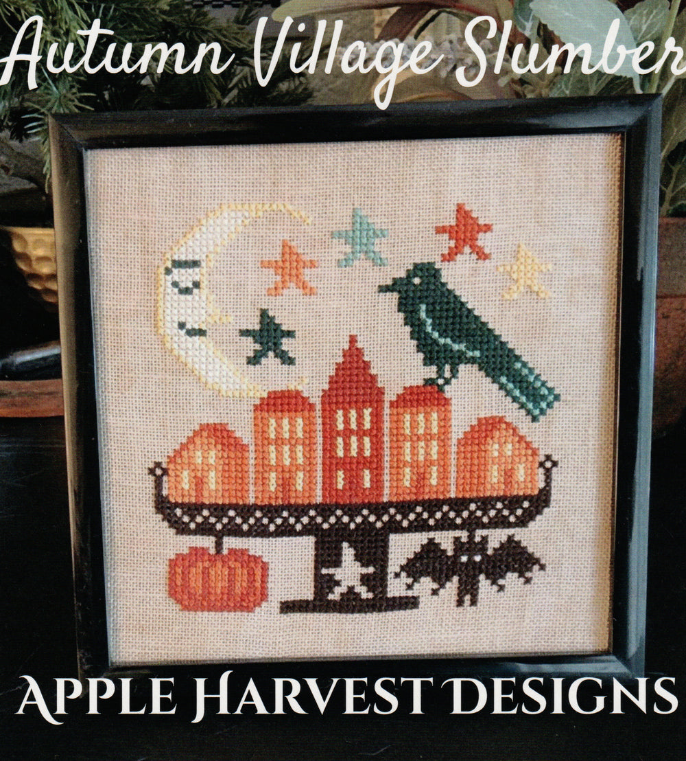 Autumn Village Slumber by Apple Harvest Designs