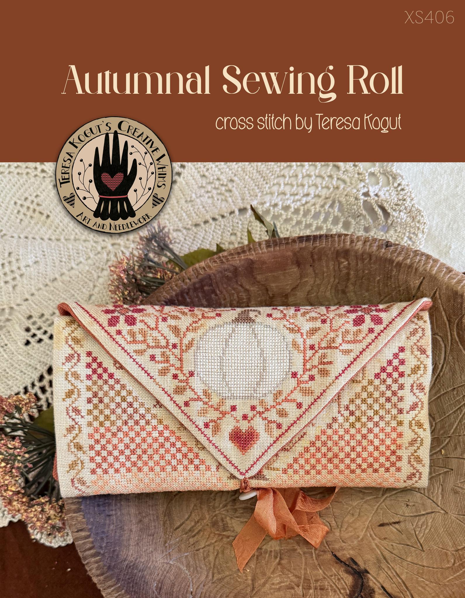 Autumnal Sewing Roll by Teresa Kogut - Preorder